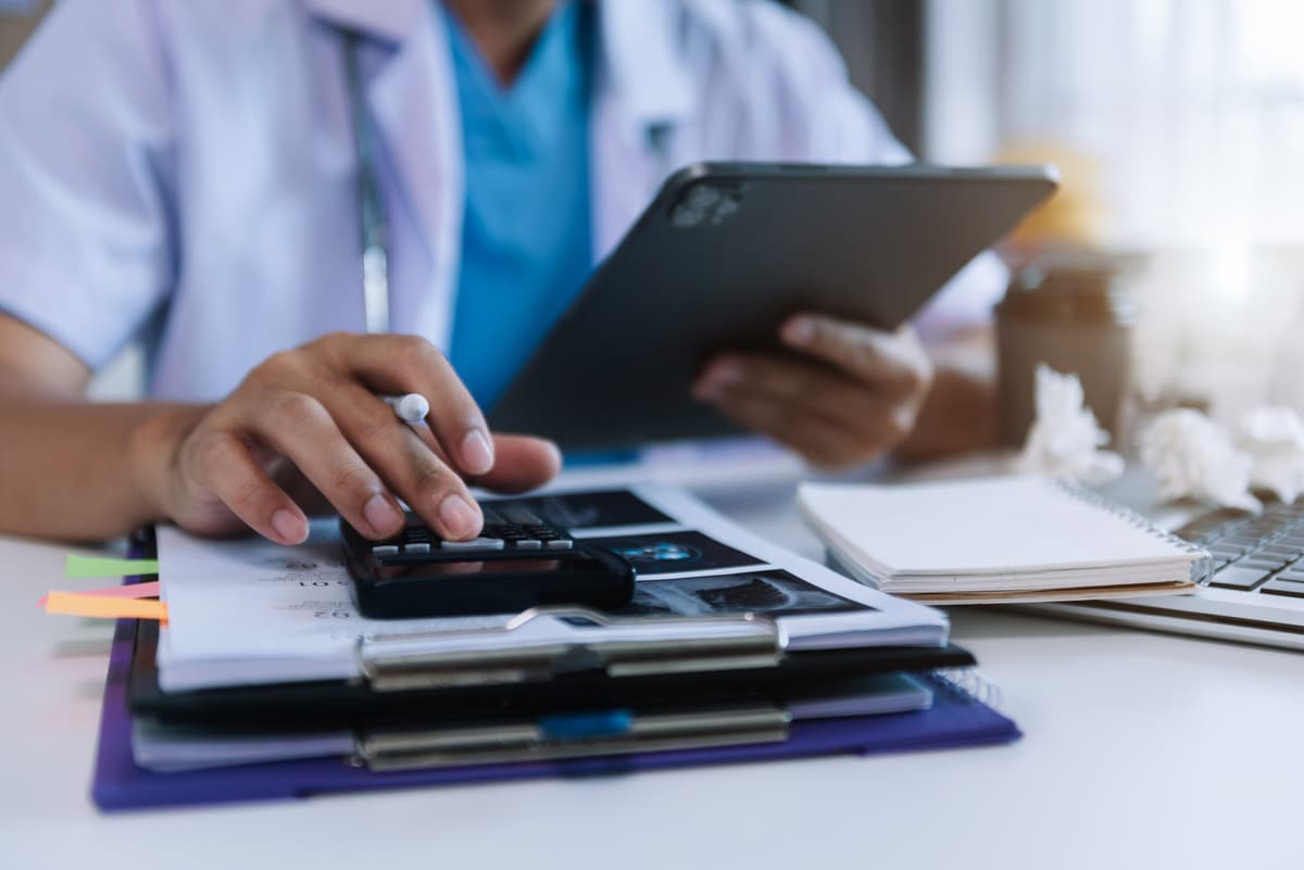 behavioral health medical biller using tablet behavioral health medical biller using tablet