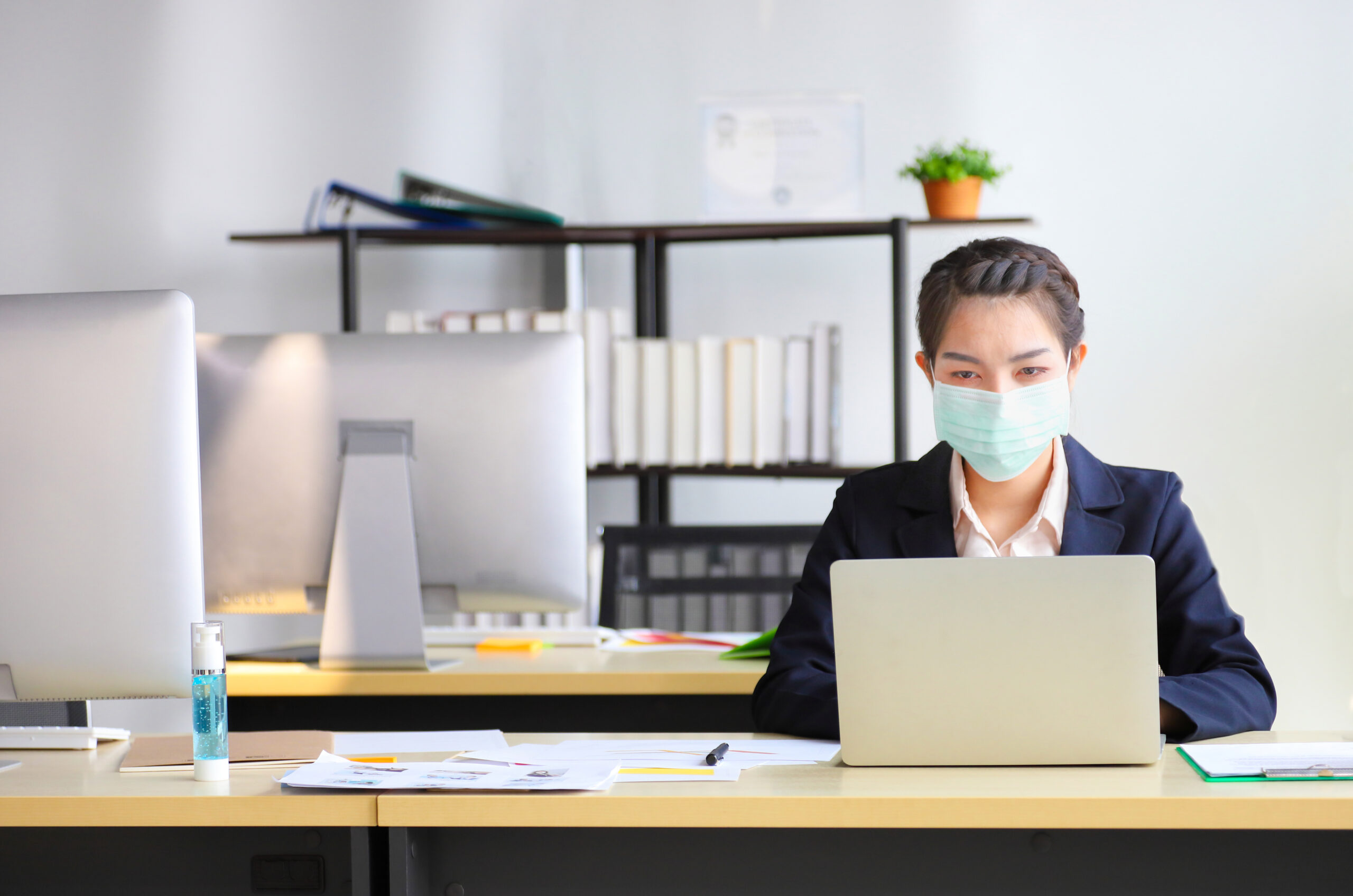 Coronis Health Medical Billing and Outsourcing Woman at Computer