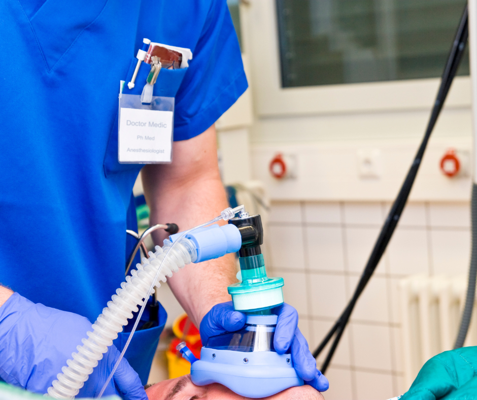 coronis health anesthesiologist administering anesthesia on patient